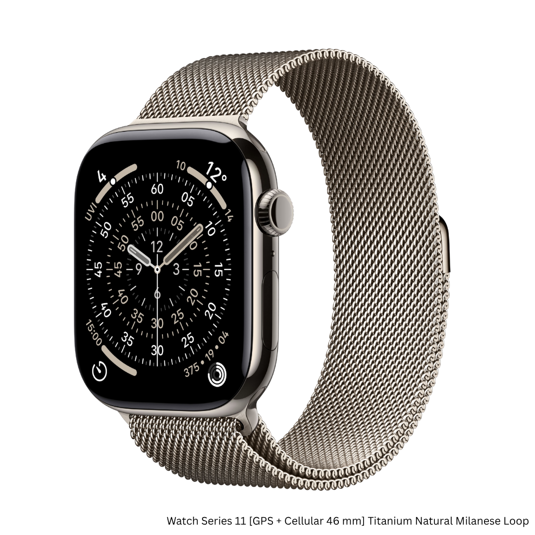 iCare Series 11 Milanese Smartwatch — Natural