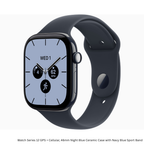 iCare Series 12 Smartwatch — Night Blue Ceramic
